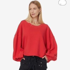 Free People cropped Sweatshirt
